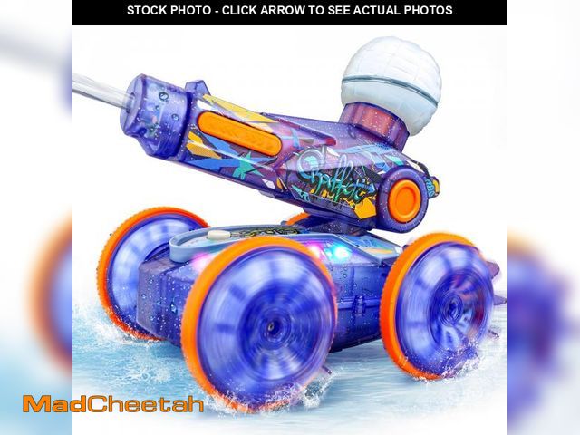 Lot 74-12433639 - BEZGAR Pool Toys for Kids, Amphibious Remote Control Car Toys for Ages 6-8, RC Stunt Car with Water ...