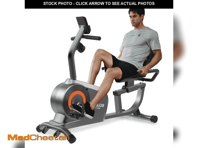 Lot 74-14071431 - Yosuda Recumbent Exercise Bike for Senior for Home with 350lbs Capacity - UNUSED