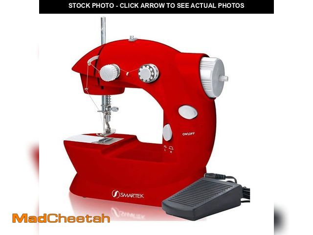 Lot 74-13002538 - SMARTEK 2 Stitch Mini Sewing Machine with Pedal - UNUSED