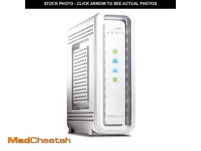 Lot 74-12303464 - ARRIS (SB6190) - Cable Modem - Fast DOCSIS 3.0 32x8 Gigabit Cable Modem, For Comcast Xfinity, Cox, S...