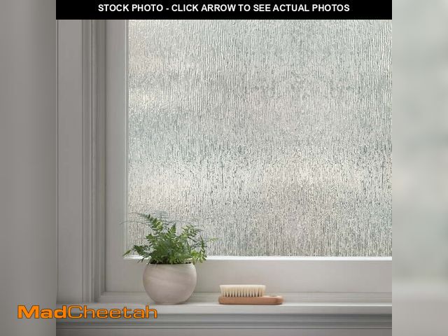 Lot 74-14087133 - Artscape Rain 36" x 72" Window Film with Textured Glass Design - UNUSED