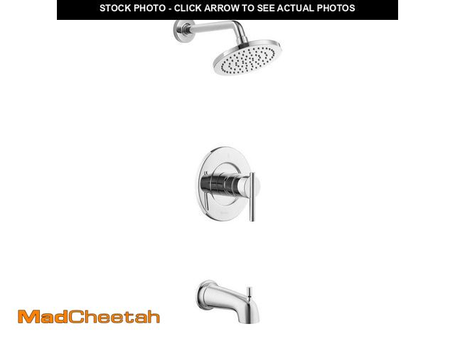 Lot 74-13050873 - Glacier Bay Dorind Single-Handle 1-Spray Tub and Shower Faucet 1.8 GPM in Chrome (Valve Included) - ...