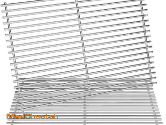 Lot 74-12043757 - DPZM 18.75" Stainless Steel Cooking Grates Replacement Parts for Weber Genesis II 300 and Genesis II...