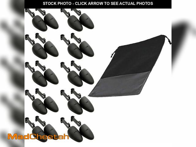 Lot 74-10956032 - WAJJ 10 Pairs Practical Adjustable Length Men Shoe Tree Stretcher Holder Shaper Support with A Shoe ...