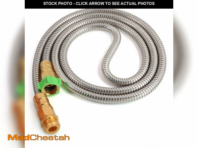 Lot 74-12706135 - Sunifier Metal Short Garden Hose 6 ft, 8 ft, 12 ft Flexible Stainless Steel Garden Hose 15 ft, 30 ft...