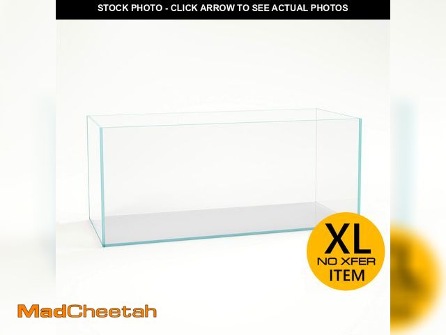 Lot 74-12693232 - Landen 120P 72.2 Gallon Rimless Low Iron Aquarium Tank, W47.2 Ãâ D19.7 Ãâ H19.7 (120x50x50cm) ...