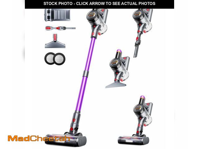 Lot 74-12966955 - VIAFLY Cordless Vacuum Cleaner, Upgraded 550W 45Kpa 60Mins Vacuum Cleaners for Home, Anti-Tangle Sti...