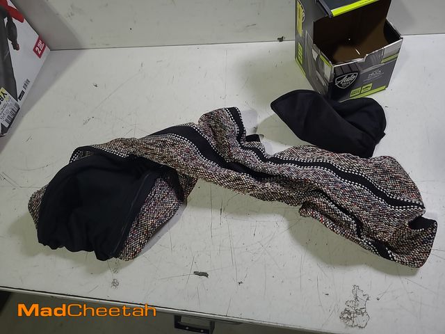 Lot 74-12527793 - Auto Drive 2PC Truck Seat Cover Saddle Blanket, Woven Polyester Brown - Universal Fit, 2102SC082 - U...