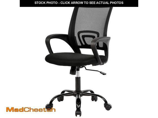 Lot 74-12420295 - BestOffice Mesh Office Chair Desk Chair Computer Chair Ergonomic Adjustable Stool Back Support Moder...