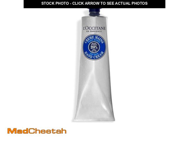 Lot 74-12117519 - L'Occitane Fast-Absorbing 20% Shea Butter Hand Cream 5.20 fl oz - USED