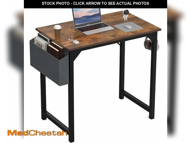 Lot 74-12632953 - DUMOS 32 Inch Office Small Computer Desk Modern Simple Style Writing Study Work Table for Home Bedro...