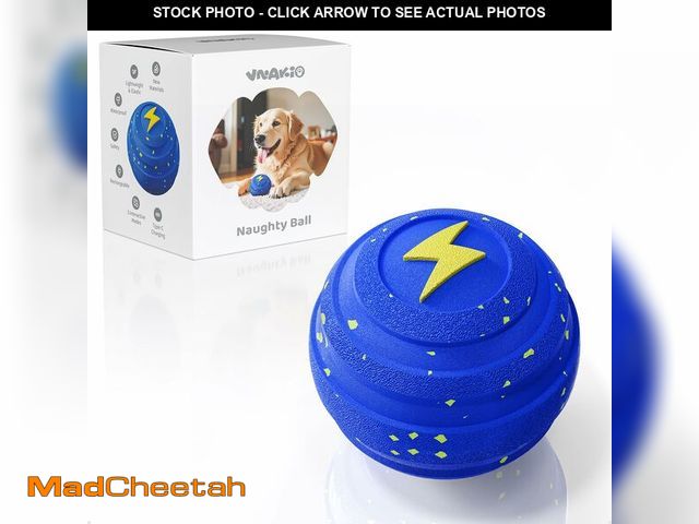 Lot 74-14303643 - VNAKIO Interactive Dog Toys Balls Moving - Smart Automatic Bouncing Interactive Dog Ball, Pet-Safe E...