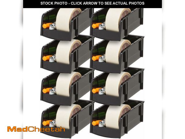 Lot 74-12664398 - IRIS USA Small Stackable Storage Bins, 8-Pack, 7.5 x 4.5 x 3 inch, |Made in USA|, Plastic Open Front...