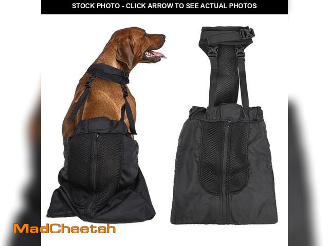 Lot 74-12435287 - Drag Bag for Paralyzed Pets, Indoor Dog Wheelchair Alternative for Disabled Back Rear Legs Dog, Prot...