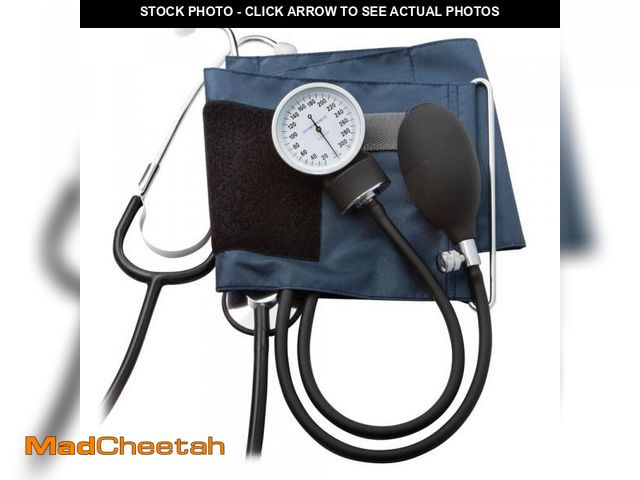 Lot 74-12432347 - ADC Prosphyg 790 Manual Home Blood Pressure Kit with Attached Stethoscope and Self-Adjusting Cuff an...