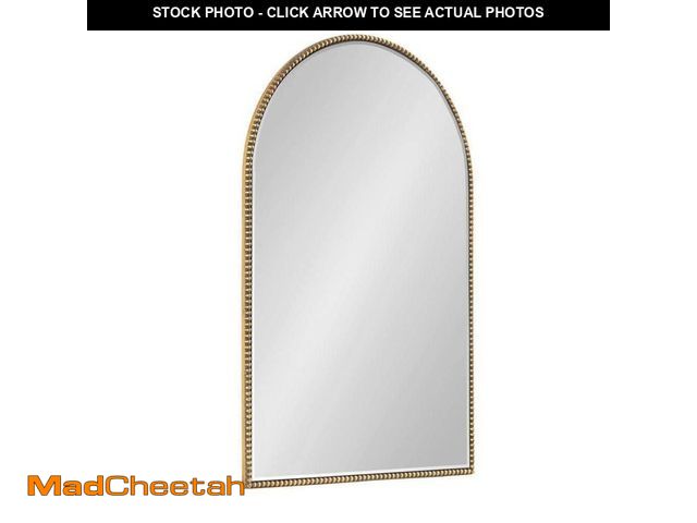 Lot 74-13769384 - Kate and Laurel Gwendolyn 20.00 in. W x 30.00 in. H Gold Arch Traditional Framed Decorative Wall Mir...