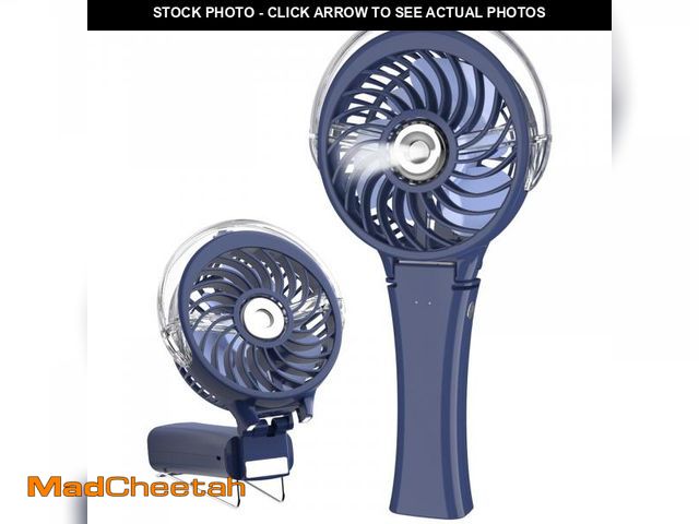 Lot 74-12049589 - HandFan Upgraded Portable Handheld Misting Fan, Rechargeable Personal Mister Fan, Spray Water Mist F...