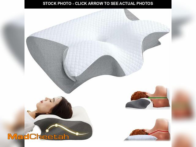 Lot 74-12713119 - Imgjsx Neck Pillow Hospitality Collection, Cervical Neck Pillow for Neck Pain Relief, Support Your H...