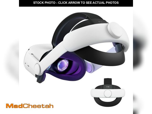 Lot 74-12604470 - KIWI design Comfort Head Strap Accessories Compatible with Oculus/Meta Quest 2, Elite Strap Replacem...