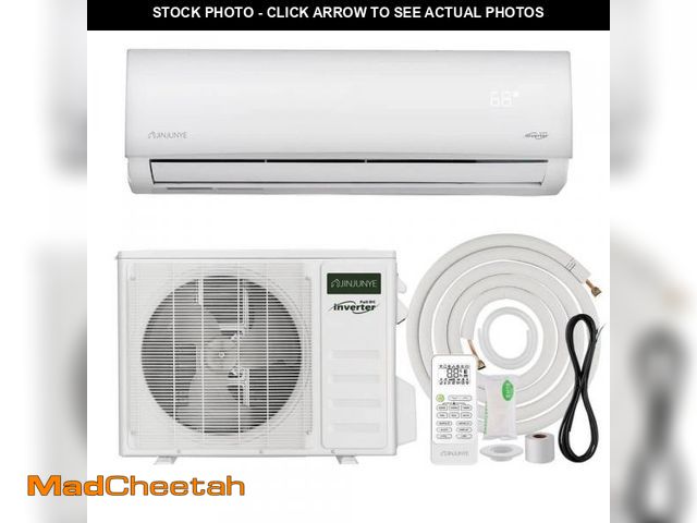 Lot 74-12365251 - JINJUNYE 12000 BTU Mini Split Air Conditioner Ductless Inverter Heat Pump, 208-230-Volt, Energy Savi...