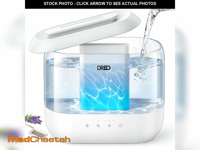 Lot 74-13584059 - DREO 4L Humidifiers for Bedroom, 36H Runtime, 28 dB Quiet, HM311 | Easy to Refill &amp; Clean, BPA-F...