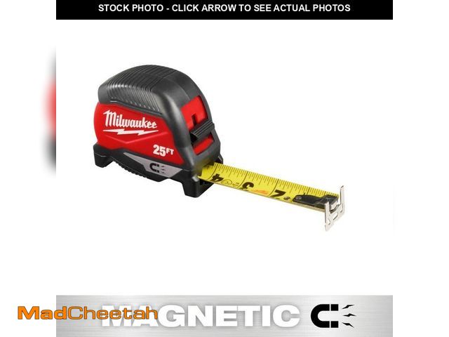 Lot 74-14468208 - *DIRTY* Milwaukee 25 ft. Magnetic Tape Measure 48-22-1025M *DIRTY* - USED