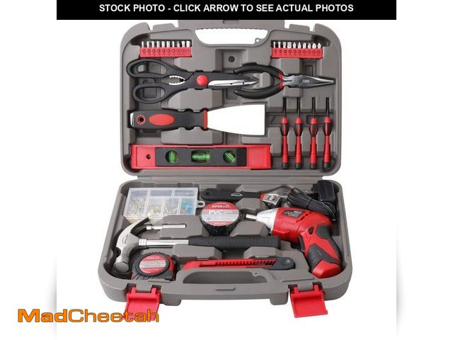 Lot 74-14255231 - Apollo 135-Piece Home Tool Kit - UNUSED