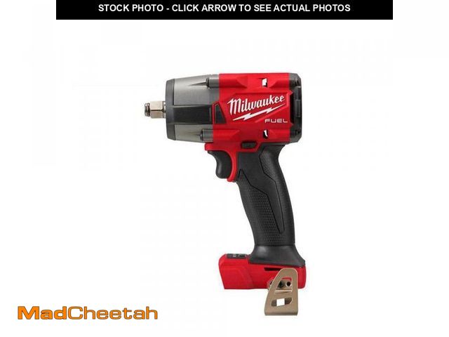 Lot 74-12055000 - Milwaukee M18 FUEL Gen-2 18V Lithium-Ion Brushless Cordless Mid Torque 1/2 in. Impact Wrench w/Frict...
