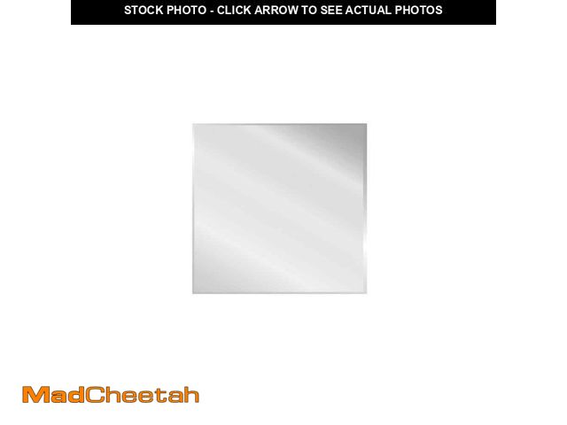 Lot 74-9912712 - Glacier Bay 12 in. X 12 in. Plain Edge Bath Mirrors (3 Pack) - USED