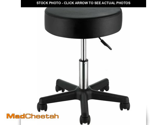 Lot 74-14067738 - VEVOR Swivel Chairs on Wheels, Supports up to 400 LBS, Height-Adjustable Seating with Extra-Thick Cu...