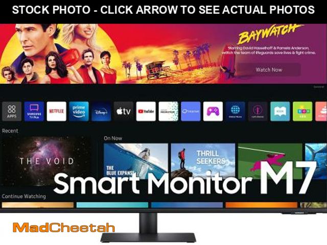 Lot 74-12279955 - SAMSUNG 43" M70B Series 4K UHD USB-C Smart Monitor &amp; Streaming TV, 4ms, 60Hz, HDR10, Wireless Di...