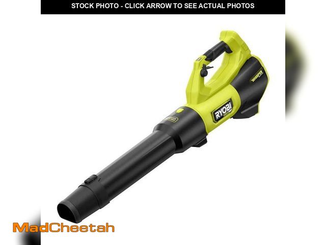 Lot 74-14560865 - RYOBI ONE+ HP 18V Brushless Cordless 130 MPH 510 CFM Leaf Blower (Tool Only) PBLLB01B - USED