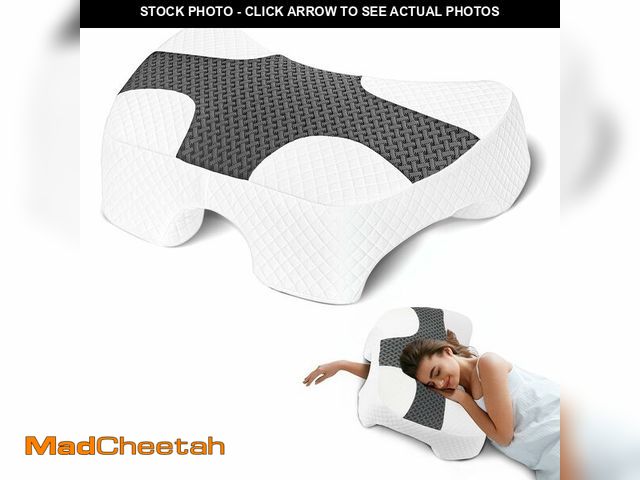 Lot 74-12711509 - Eliteguard Side Sleeper Pillow with Arm Hole, Shoulder Relief System, Arm Pillow for Neck and Should...