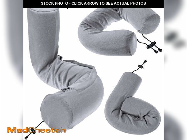 Lot 74-14354519 - Dot&amp;Dot Twist Memory Foam Travel Pillow for Airplanes - Travel Neck Pillow for Sleeping - Airpla...