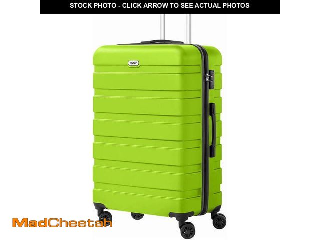 Lot 74-13816902 - Luggage PC ABS Lightweight Suitcase with Wheels TSA Lock Hardshell Checked-Large Luggage 24 inch App...
