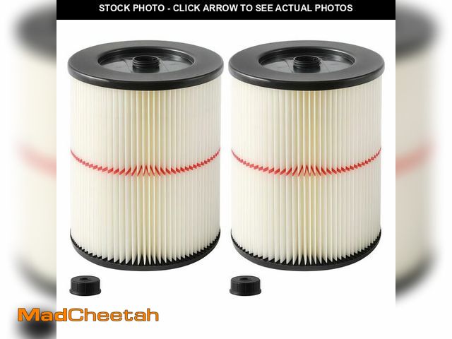 Lot 74-13565069 - 17816 Filter for Craftsman Shop Vac Filters 9-17816 Replacement for Craftsman Vacuum Filters Wet Dry...