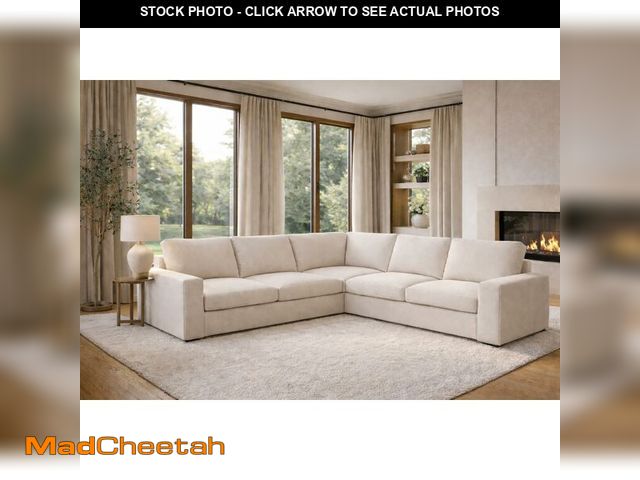 Lot 74-14302930 - The Durable Cotton Kivik Sectional 5 Seat Sofa Cover Replacement is Compatible with IKEA Kivik Corne...
