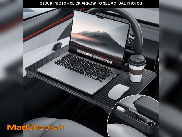 Lot 74-14215587 - YONZEE 2-in-1 Car Steering Wheel Desk Tray &amp; Car Seat Gap Filler Organizer Ã¢â¬â Foldable Car...