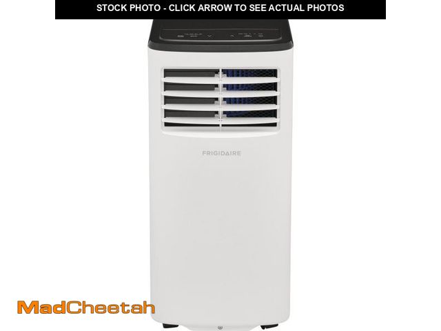Lot 74-12173871 - Frigidaire 8,000 BTU Portable Air Conditioner with Dehumidifier Mode for Rooms up to 150 Sq. Ft., Wh...