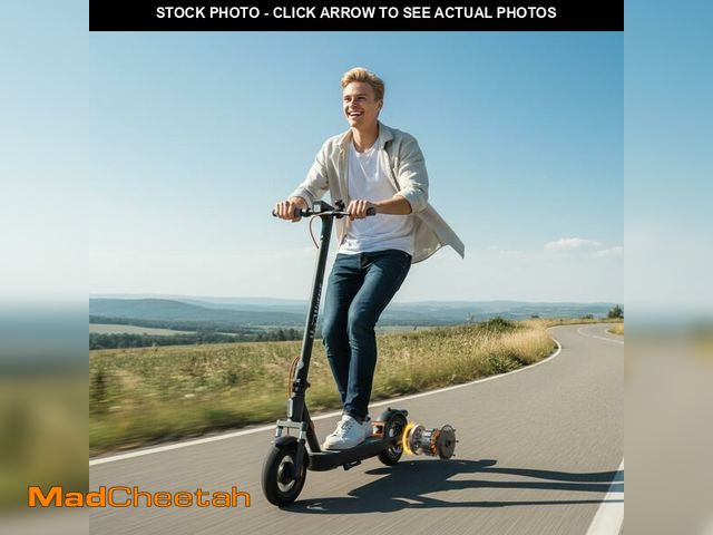 Lot 74-13119073 - MEGAWHEELS Electric Scooter,Electric Scooter Adults with Suspension,28 Miles Long Range, 10in Pneuma...