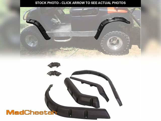 Lot 74-12695528 - ECOTRIC Fender Flare Compatible with Yamaha G14 G16 G19 G20 G22 Golf Cart Standard Front and Rear Fe...