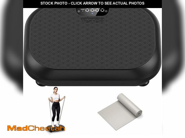 Lot 74-13583583 - Vibration Plate Exercise Machine Weight Loss, Full Body Shaker Workout Vibration Plates Lymphatic Dr...