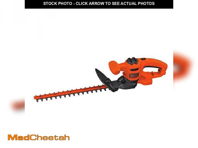 Lot 74-12282769 - BLACK+DECKER Electric Hedge Trimmer, 16-Inch (BEHT100) - UNUSED