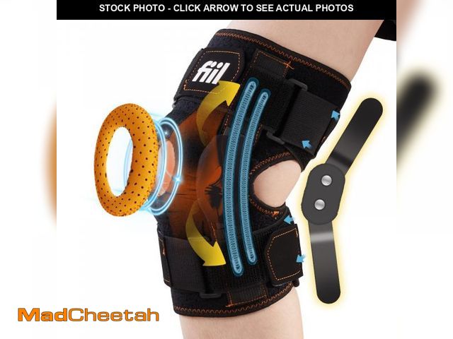 Lot 74-12344581 - Adjustable Compression Knee Brace Stable Support of The Decompression Knee with Removable Side Stabi...