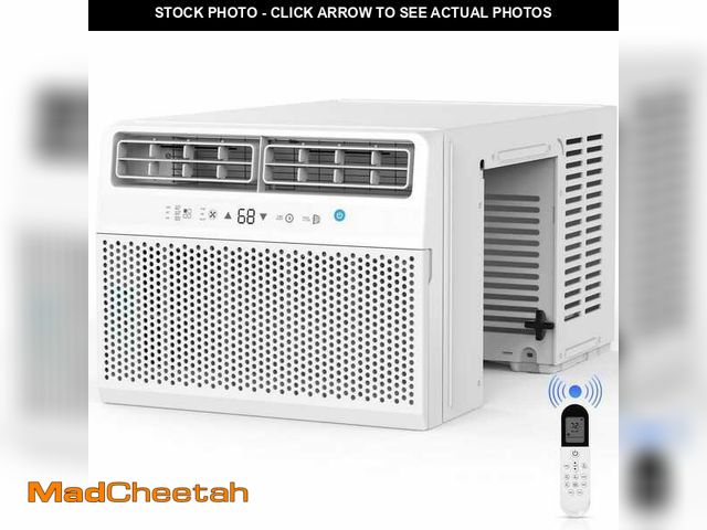 Lot 74-12659513 - COWSAR 10,000 BTU (6,000 DOE) Window Air Conditioner 115-Volt Cools 450 sq. ft. Through the Wall AC ...