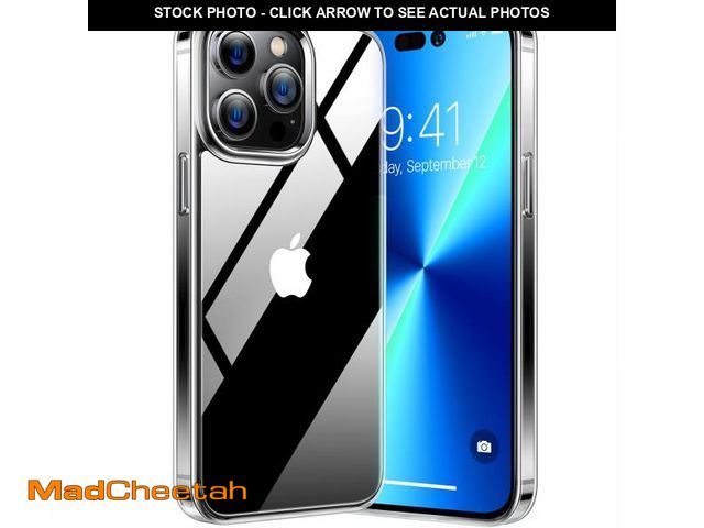 Lot 74-11557851 - TORRAS Diamond Clear for iPhone 15 Pro Max Case [Anti-Yellowing][12FTMil-Grade Drop Protection] Shoc...