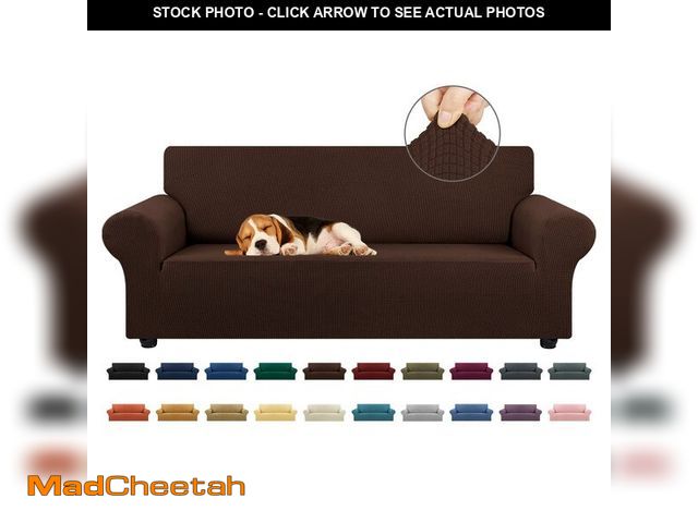 Lot 74-14335958 - KEKUOU Stretch Sofa Cover Slipcover Ã¯Â¼ÅCouch Covers for 3 Cushion Couch Sofa pet Friendly (78"-94...