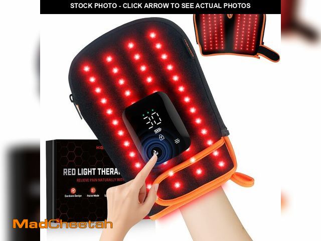 Lot 74-13570961 - Keneo Red Light Therapy Gloves for Hands, 100LEDs Red &amp; Near-Infrared, Dual Wavelength 660nm &am...