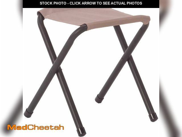 Lot 74-12828763 - Coleman Rambler II Folding Stool, Compact Portable Stool Supports up to 225lbs, Outdoor Seat &amp; F...