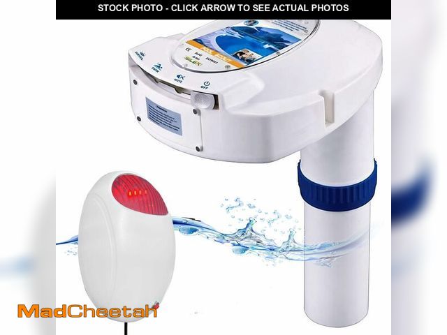 Lot 74-14427499 - IC ICLOVER Wireless Pool Alarm with Remote Receiver, Above &amp; Inground Pools - UNUSED
